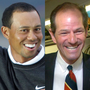 Tiger Woods, Elliot Spitzer Tiger Woods, Elliot Spitzer